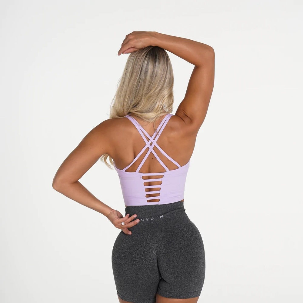 NVGTN LILAC MATRIX TOP - Medium - runs small